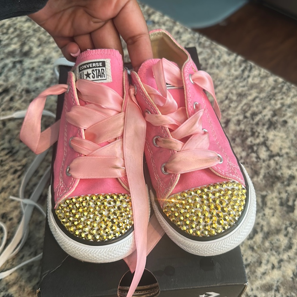 Toddler custom converse